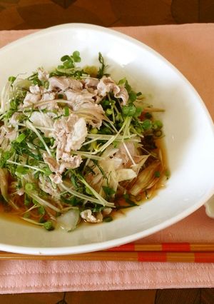 豚しゃぶそうめん-レシピのメイン写真