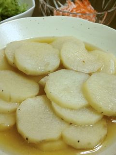 長芋の煮物-レシピのメイン写真