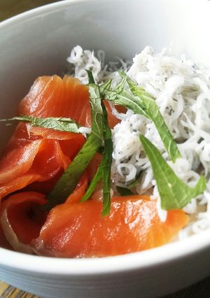 ちょー簡単！釜あげしらすプチどんぶり-レシピのメイン写真