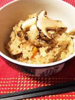 松茸ご飯-レシピのメイン写真