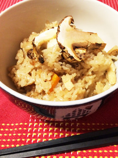 松茸ご飯-レシピのメイン写真