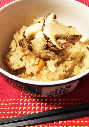 松茸ご飯-レシピのメイン写真