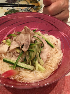 ♩冷しゃぶそうめん-レシピのメイン写真
