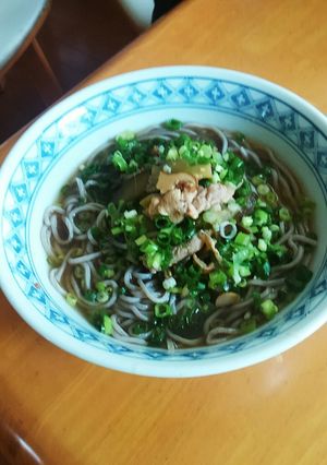 冷たいチチタケ肉そば-レシピのメイン写真