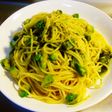 簡単!アボガドとバジルのバター醤油パスタ