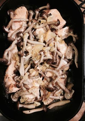 自宅ダッチ！鮭のさっぱり塩レモン味-レシピのメイン写真