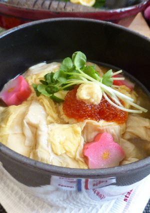 ストウブでゆばと卵のあんかけ丼-レシピのメイン写真
