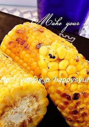 屋台風！フライパンde☆焼きもろこし-レシピのメイン写真