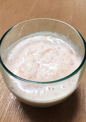 【朝食】簡単☆ひんやりフルーツスムージー-レシピのメイン写真
