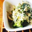 ブロッコリーとキノコのクリーム煮