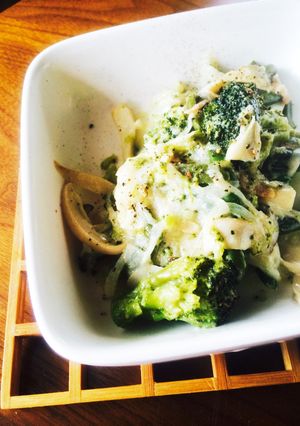 ブロッコリーとキノコのクリーム煮-レシピのメイン写真