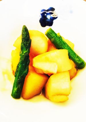 5分でできるじゃがいもと帆立の煮物-レシピのメイン写真