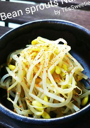 昆布だしで♪簡単おいしい♪豆もやしナムル-レシピのメイン写真