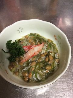 簡単☆和えるだけ 納豆めかぶ♪-レシピのメイン写真
