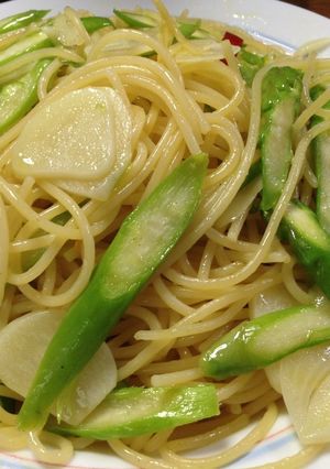 アスパラペペロン-レシピのメイン写真