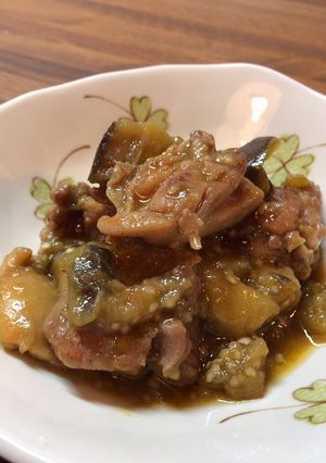 鶏肉とナスのエスニック炒め煮♪-レシピのメイン写真