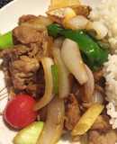 材料これだけ！生姜焼き(計量簡単)