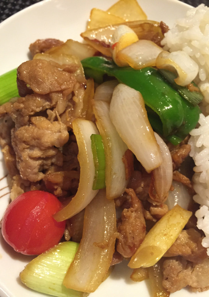 材料これだけ！生姜焼き(計量簡単)-レシピのメイン写真