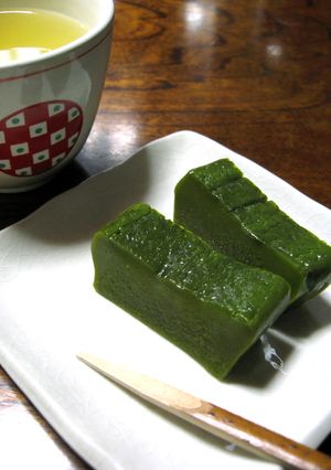 * 抹茶ういろう *-レシピのメイン写真