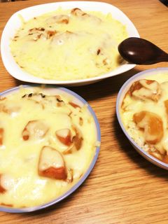 残り物カレーでグラタン-レシピのメイン写真