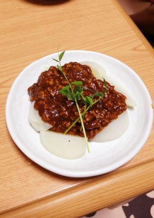 八丁味噌と豚ひきの肉餡♡何にでも合う♡-レシピのメイン写真