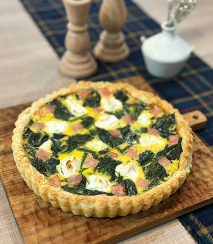 簡単 おもてなし クリームチーズキッシュ-レシピのメイン写真