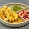 凍ったままディナーロールフレンチトースト