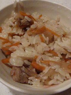 鶏ごぼうご飯(混ぜご飯)-レシピのメイン写真