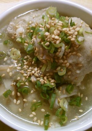 簡単！　海老入り豆腐団子の　塩あんかけ♫-レシピのメイン写真