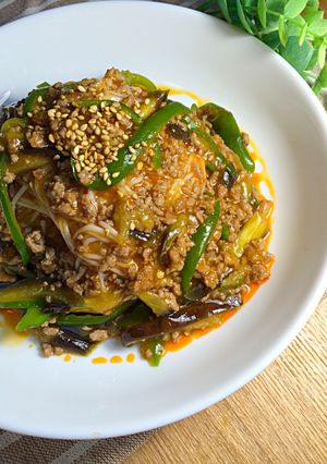 麻婆ナス麺-レシピのメイン写真