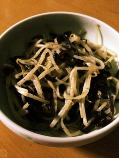 もやしの塩昆布炒め-レシピのメイン写真