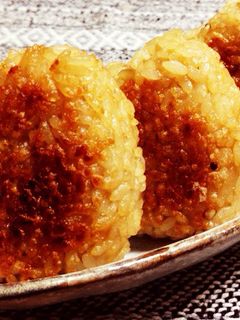 【簡単】おいしい焼きおにぎり☆-レシピのメイン写真