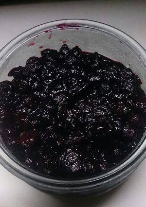 ブルーベリー酢を作った後のジャムの作り方-レシピのメイン写真