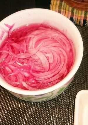 簡単！作りおき！赤玉ねぎの酢漬け-レシピのメイン写真