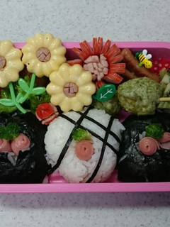 お花畑弁当-レシピのメイン写真