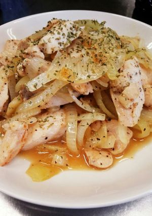 スタミナup！鶏胸肉のニンニク炒め-レシピのメイン写真