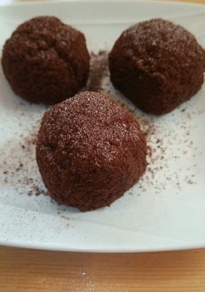 材料3つ!!簡単！そうめんでチョコ団子♪-レシピのメイン写真