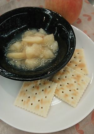 10分煮るだけ♪桃のジュレ-レシピのメイン写真