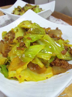 ✿キャベツとひき肉の炒め物✿-レシピのメイン写真