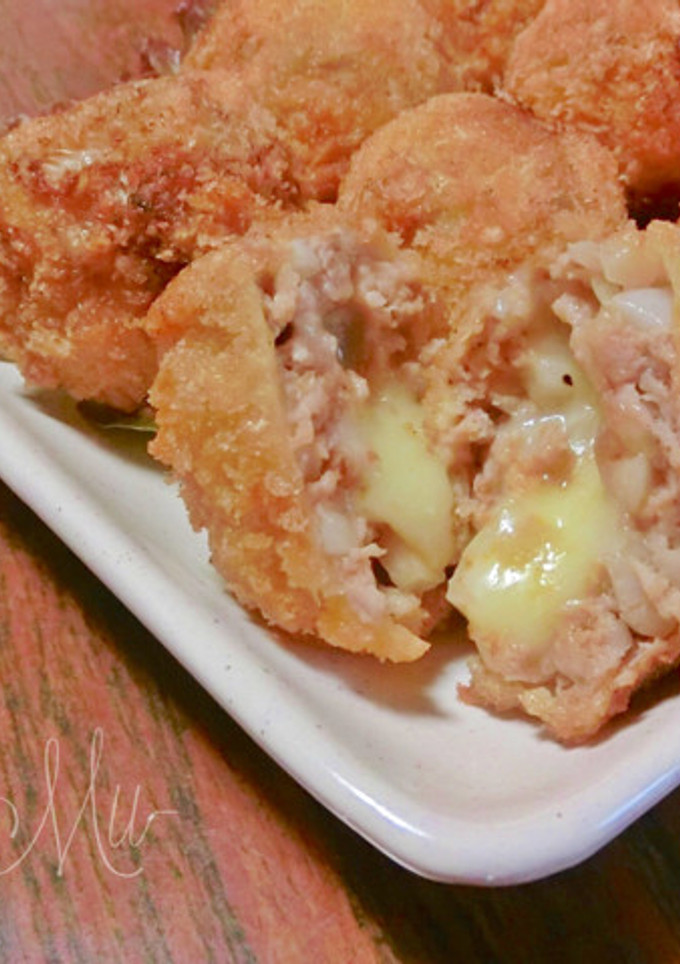 とろ~り♡チーズのひと口メンチ-レシピのメイン写真