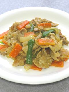 【意外!】豚肉のピーナッツバター炒め♪-レシピのメイン写真