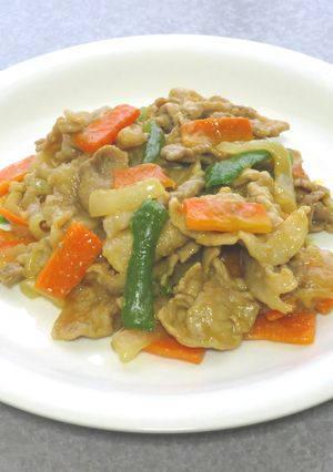 【意外！】豚肉のピーナッツバター炒め♪-レシピのメイン写真