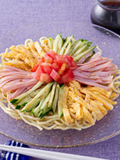 夏は冷やし中華 糖質制限 ダイエット-レシピのメイン写真