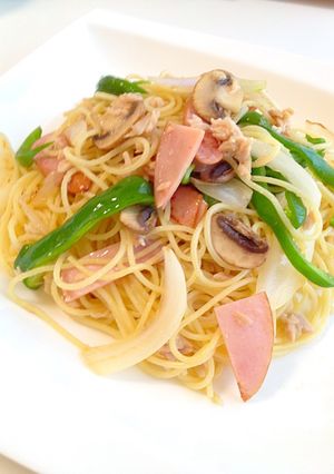 関西炒め系★ツナパスタ-レシピのメイン写真
