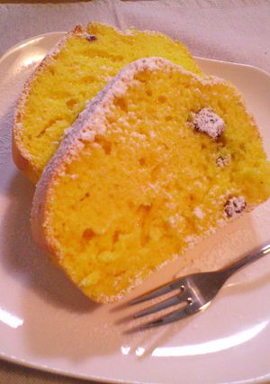 もちッ♥とろけるパンプキンケーキ-レシピのメイン写真