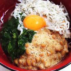モロヘイヤで栄養たっぷりネバネバ丼-レシピのメイン写真