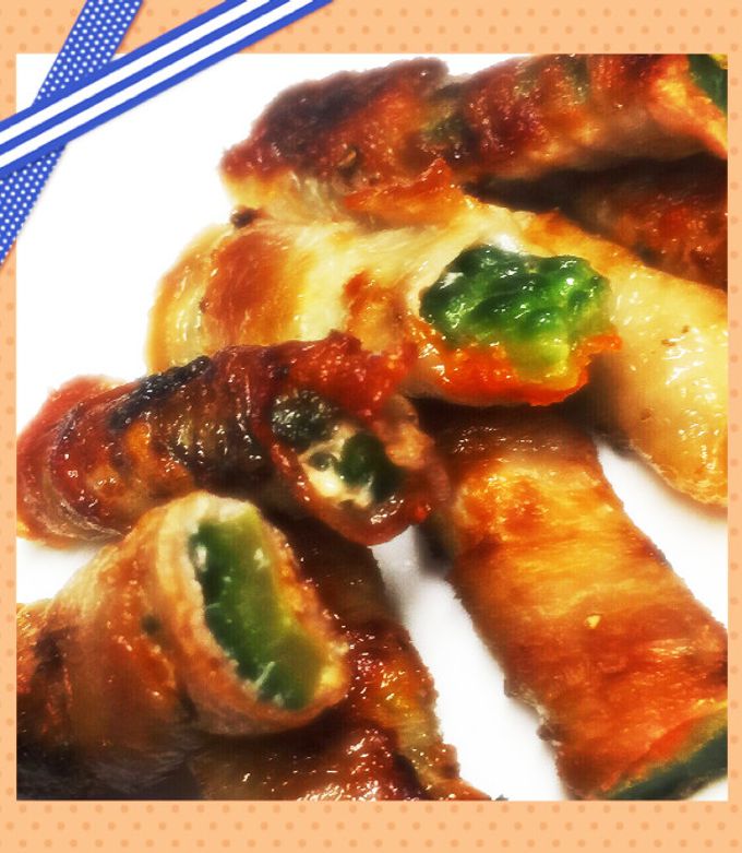 苦くない？ゴーヤの豚肉ぐるぐる★糖質制限-レシピのメイン写真
