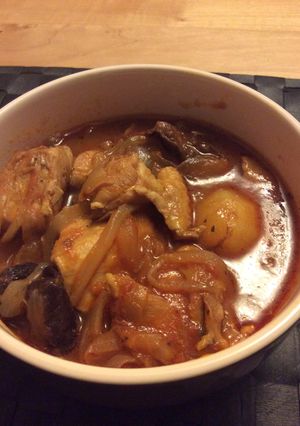 チキンのトマト煮-レシピのメイン写真
