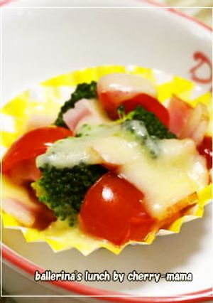 お弁当に★ブロッコリーのチーズ焼き-レシピのメイン写真