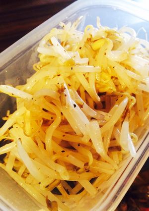 シャキシャキもやしのナムルのコツ-レシピのメイン写真